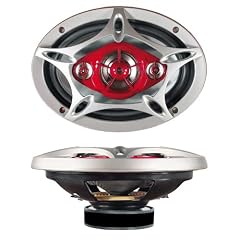 Cartrend 90108 X-treme Einbaulautsprecher, 4-Wege, 300 Watt