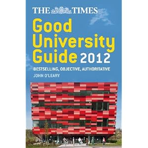 Image: Cover of The Times Good University Guide 2012