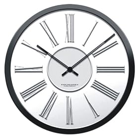 Contempo Floating Roman Numerals Wall Clock - 15.25"