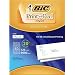 BIC Print & Peel Mailing Labels - 1/2" x 1 3/4" - 80 labels per sheet / 120 sheets per package (whi)