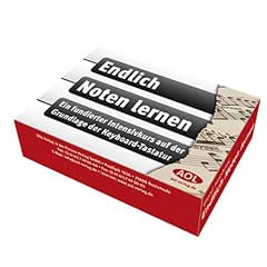 Endlich Noten lernen. Ein fundierter Intensivkurs auf der Grundlage der Keyboard-Tastatur