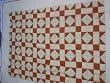 Traditional Hand Made Square in a Square Quilt