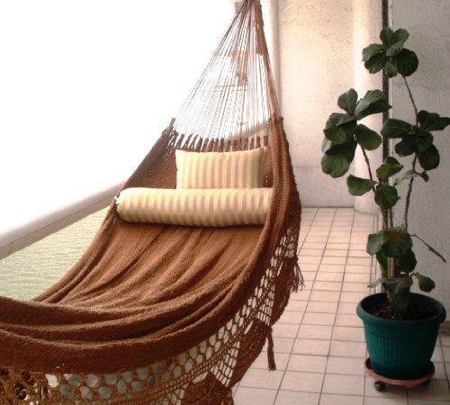 Nicamaka Couples Hammock, Brown