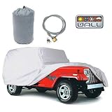 Jeep Wrangler & CJ Full Car Cover Kit (1955-2006)