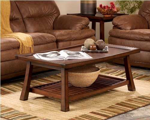 Bryse Rectangular Cocktail Table by Ashley Furniture