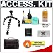 Photo : Joby GP2-00EN Gorillapod Flexible Tripod + Cameta DSLR-01 Camera Care Package - for Digital SLR Cameras including Canon Digital Rebel XTi, XSi, EOS 40D, Nikon D40x, D60, D80, D300, Olympus Evolt E410, E510, Pentax K20D, K200D & Sony Alpha A200