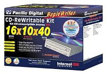 Pacific Digital U-30105 16x10x40 RapidWriter CD-RW Drive