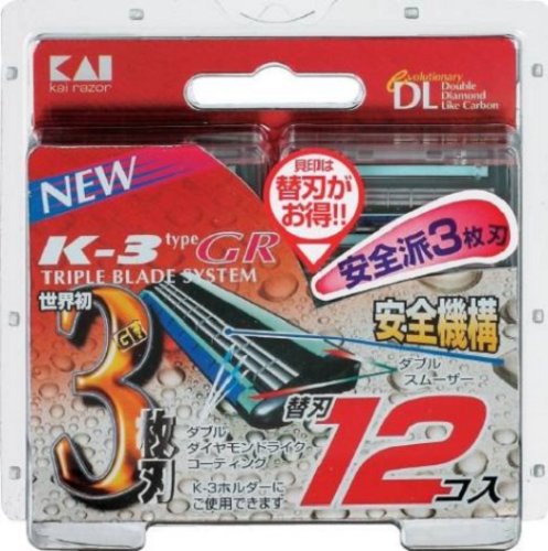 新K-3GR 替刃12コ入