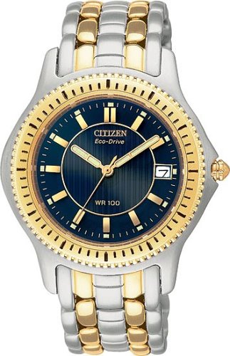 Citizen Men's Riega Two Tone Bracelet Watch #BM6254 51L