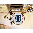 Detroit Tigers MLB "Baseball" Round Floor Mat (29")