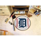 Detroit Tigers MLB Baseball Rug- 29 Round