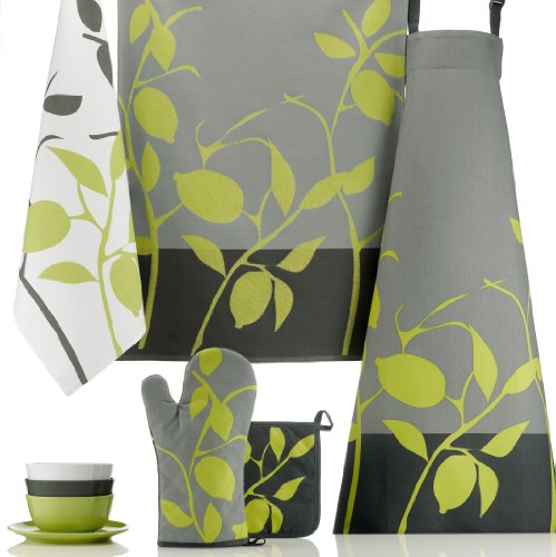 Winkler - 4350070000 - Torchon - Jacquard - Agrume Gris