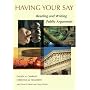 Having Your Say