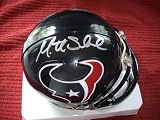 MATT SCHAUB SIGNED AUTO AUTOGRAPHED HOUSTON TEXANS MINI HELMET W/ COA AND HOLOGRAM