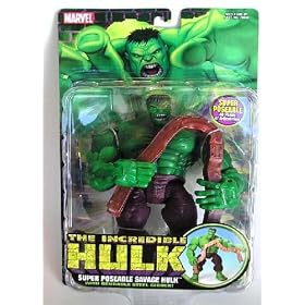 The Incredible Hulk Super Poseable Savage Hulk Action Figure
