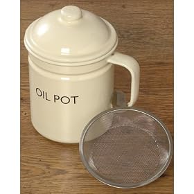 Be-Active Retro Olive Oil Pot with Stainless Steel Filter & Lid (1.5L)