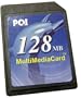 PQI USA FM128 128MB MMC Memory Card