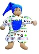 Under The Nile Print Blue Pocket Doll