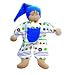Under The Nile Print Blue Pocket Doll