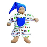 Under The Nile Print Blue Pocket Doll