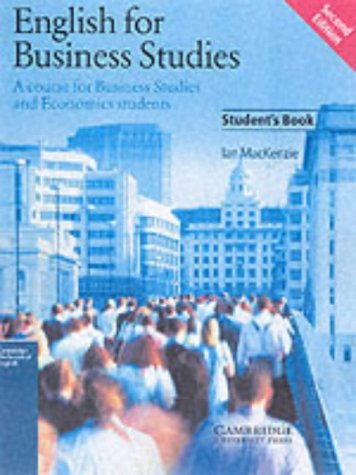 English for Business Studies: A Course for Business Studies and Economics Students