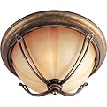 Italia 3 Light Flush Mount - Silver