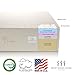 Brentwood Home Bamboo Gel 11 Memory Foam Mattress, Made in USA, Twin XL