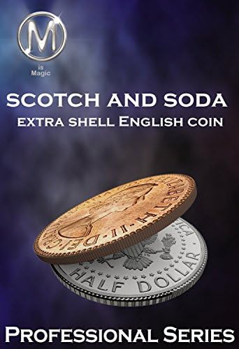 M is Magic Magic Trick Scotch 'n Soda Extra Shell English Coin