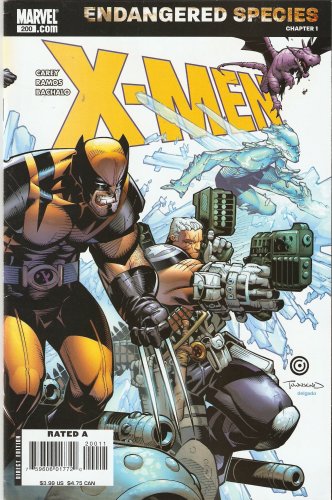 x men 200 endangered species chapter 1 august 2007