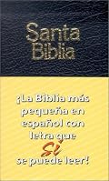 Santa Biblia: La Biblia mas pequena en espanol con letra que se puede leer!