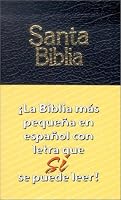 Santa Biblia: La Biblia mas pequena en espanol con letra que se puede leer!
