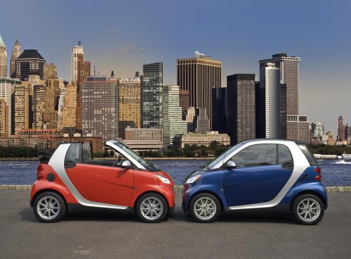 SMART FORTWO CONVERTIBLE 2008 2009 2010 COMPLETE PKG Custom-fit Sunshades