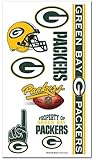 Green Bay Packers NFL Temporary Tattoos (10 Tattoos)
