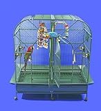 Stainless Steel Double Macaw Bird Cage 64x32 