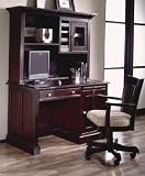 50 Computer Desk with Hutch by Riverside
