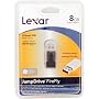 Lexar JumpDrive Firefly 8 GB USB 2.0 Flash Drive JDFF8GB-431 (Charcoal)