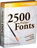 2500 ProType Fonts