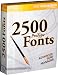Software : 2500 ProType Fonts
