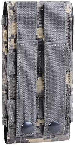 EGOODBEST Universal Army Camo Portable Bag Waist Pack Pouch For 6" Mobile Phone