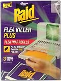 3 Refills Trays of Raid Flea Killer Plus