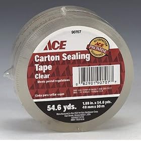 12 each: Ace Label Carton Sealing Tape (50-90707)