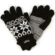 Men's Winter Snowflake Thinsulate Lined 3M 40gram Knit Snow Ski Gloves Black M/L
