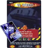 Review Deckboosters  / Doctor Who Single Card : Devastator 187 (1012) SS Titanic Dr Who Battles in Time Rare Card
