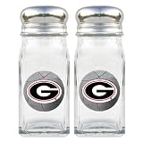 Review Bergamot  / Georgia Bulldogs NCAA Basketball Salt/Pepper Shaker Set