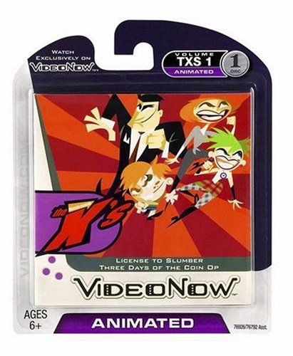 Childrens Toyshop  Toys : VideoNow PVD: The X's (License to Slumber/Three Days of the Coin Op)
