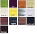 ALU JALOUSIE Aluminium Sonnenschutz 90 cm breit x 175 cm lang weiß, silber, vanille, terra, anthrazit, braun, lila, bordeaux, grün, beige, gelb, orange, navy