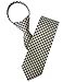 H2H Mens Casual Comfortable Zipper Neck Tie Of Various Dot Patterned