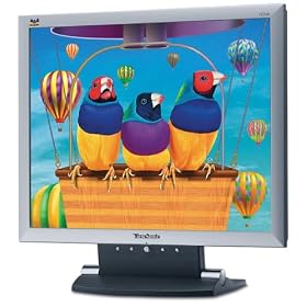 ViewSonic VE510s - LCD display - TFT - 15" - 1024 x 768 - 250 cd/m2 - 400:1 - 16 ms - 0.297 mm - VGA - silver on black