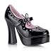 Pleaser Shoes Women's DOLLY-68 5" Heel Mary Jane Pump