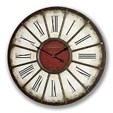 Huge Vintage Shabby Chic Style Wall Clock 60cm!